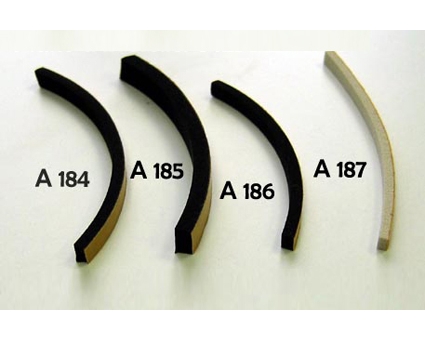 A186 - Joint de soufflet 5x2mm Noir (prix au mètre) A186 - Joint de soufflet 5x2mm Noir (prix au mètre)