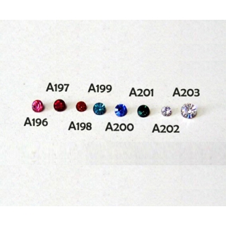 A200 - Faux Brillants (strass)  Bleu