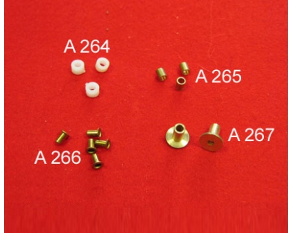 A266 - Rondelle laiton pour axe diatonique
