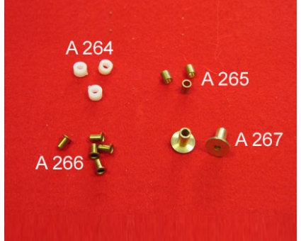 A266 - Rondelle laiton pour axe diatonique A266 - Rondelle laiton pour axe diatonique