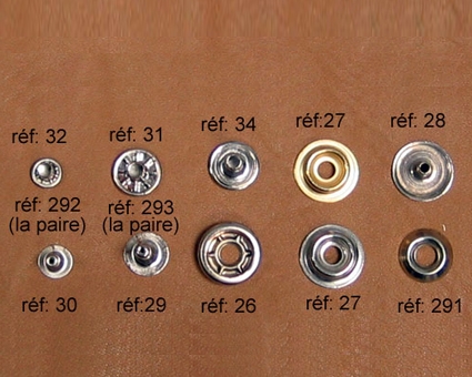 A32 - Rivet à pression Femelle 2mm