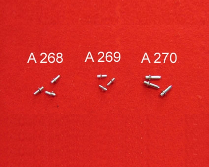 A268 - Ergot aluminium pour touches harmonie laiton