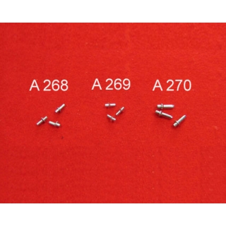 A268 - Ergot aluminium pour touches harmonie laiton