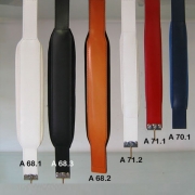 A71.1- Courroie Standard cuir skai Rouge