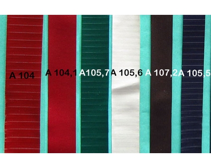 A105.7 - Bandelette de soufflet Vert strié 24mm (prix au mètre) A105.7 - Bandelette de soufflet Vert strié 24mm (prix au mètre)