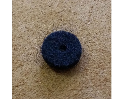 A84 - Feutre de bouton basse Noir 9mm A84 - Feutre de bouton basse Noir 9mm