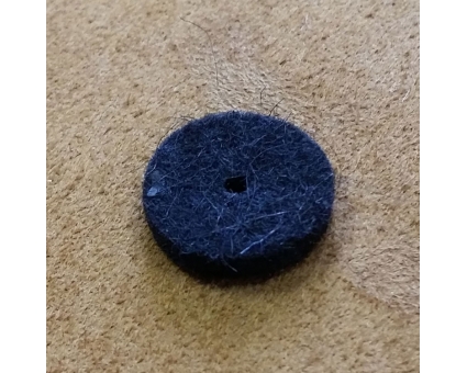 A85 - Feutre de bouton chant Noir 14mm A85 - Feutre de bouton chant Noir 14mm