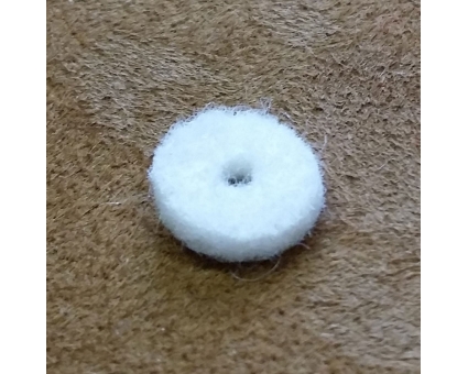 A86 - Feutre de bouton basse Blanc 9mm A86 - Feutre de bouton basse Blanc 9mm