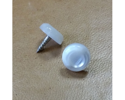 A124.1 - Bouton repère basse non cerclé Blanc A124.1 - Bouton repère basse non cerclé Blanc