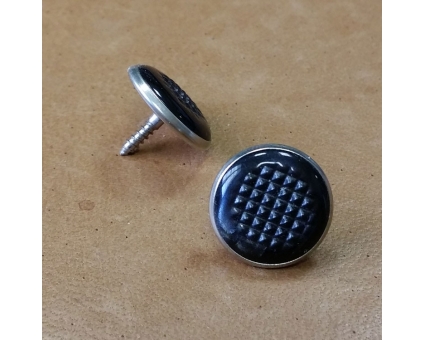 A122.1 - Bouton repère chant cerclé Nacré Noir A122.1 - Bouton repère chant cerclé Nacré Noir
