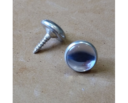 A113 - Bouton basse cerclé Miroir A113 - Bouton basse cerclé Miroir