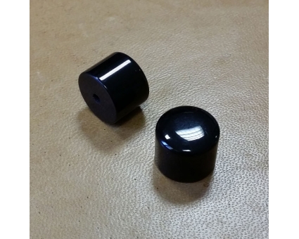 A177.3 - Bouton Bandonéon non cerclé Noir Perlé A177.3 - Bouton Bandonéon non cerclé Noir Perlé