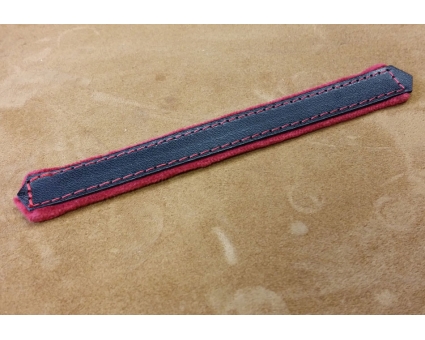 A297.3 - Lanière soufflet diatonique en cuir et velours Bi Couleurs A297.3 - Lanière soufflet diatonique en cuir et velours Bi Couleurs