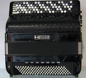 Accordéon neuf Pigini Master Deluxe le Piano à Bretelles