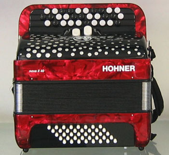 Location accordéon modèle Hohner